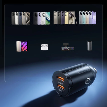 ORICO USB-C 30W car charger - black – image 6
