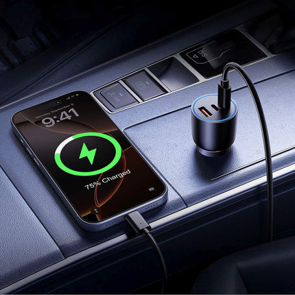ORICO USB-C USB-A 165W car charger - black – image 7