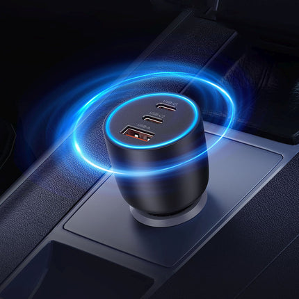 ORICO USB-C USB-A 165W car charger - black – image 8