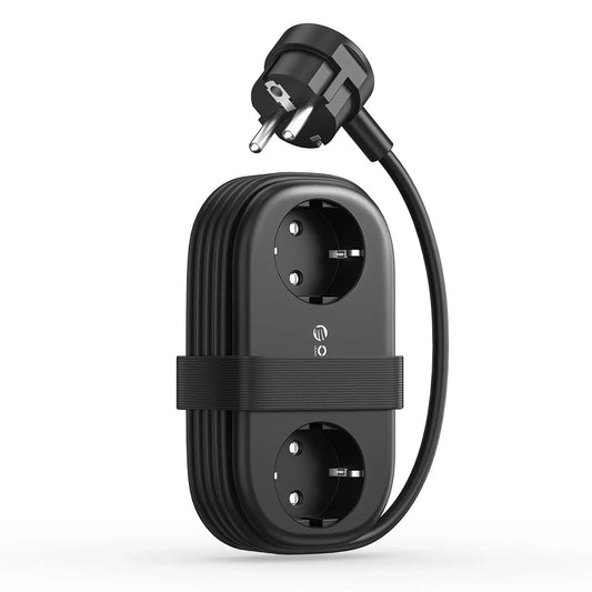 ORICO Power strip 6in1 AC USB-A USB-C GaN 65W - black
