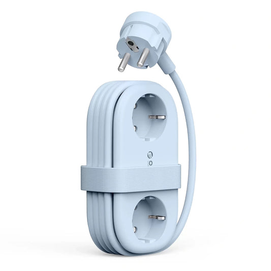 ORICO Power strip 6in1 AC USB-A USB-C GaN 65W - blue