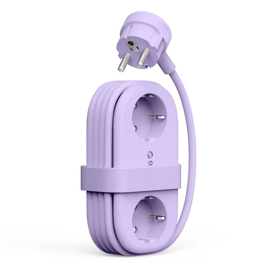 ORICO Power strip 6in1 AC USB-A USB-C GaN 65W - purple