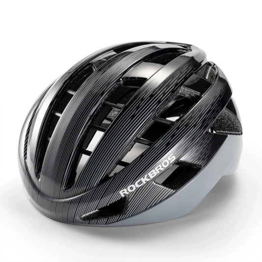 ROCKBROS Adjustable bicycle helmet 54-58 cm - black