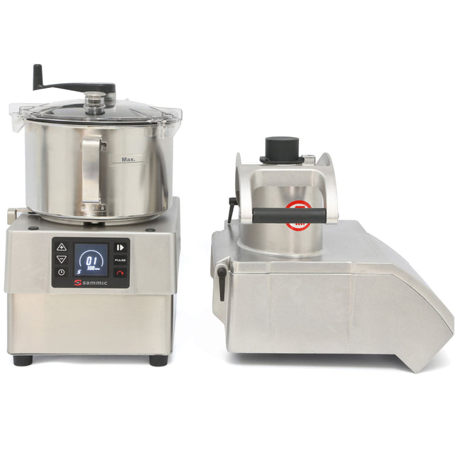 SAMMIC Multifunction machine emulsifier with panel CK-35V 5.5 l 230 V 1500 W