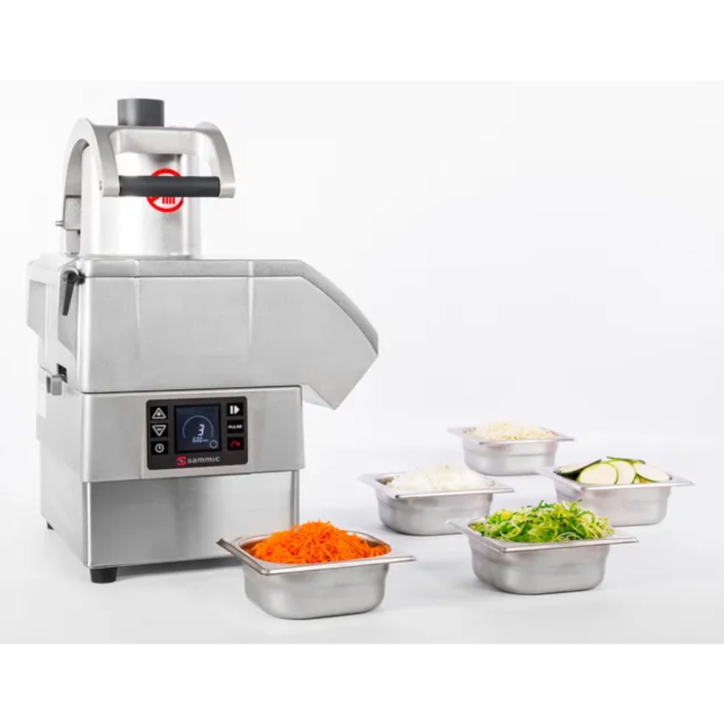 SAMMIC Electric vegetable slicer with graphic panel 5 speeds CA-3V 230 V 1500 W - Sammic 1050784 – image 7