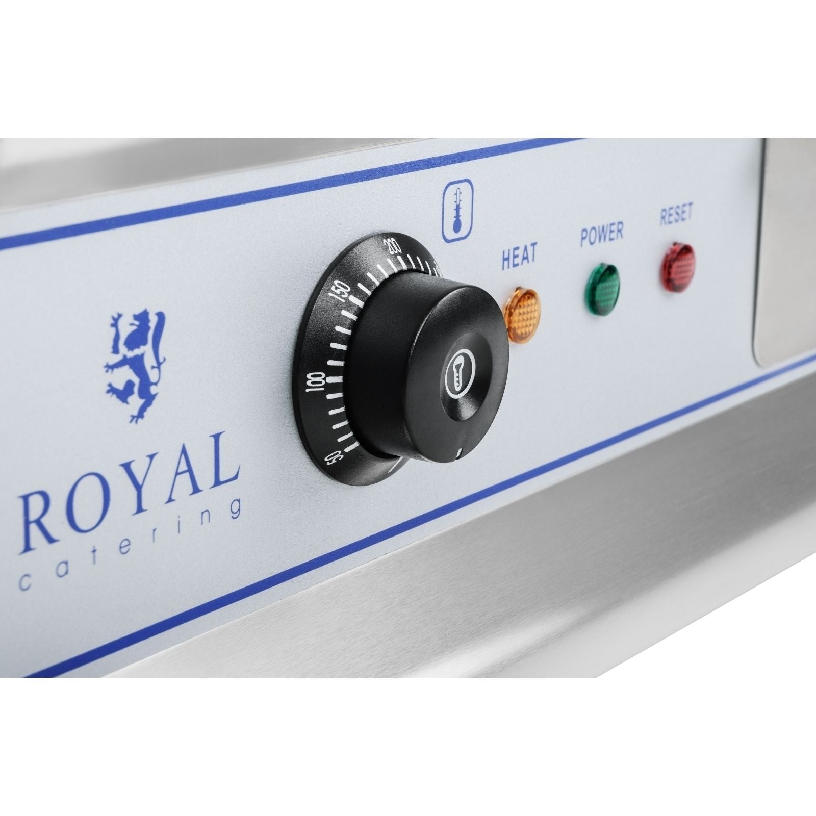 Royal Catering Large double grill, powered by 230V, 75cm – image 3