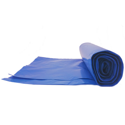 Waste bags thick 80 micros. durable roll 5pcs - blue 240L