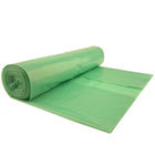 Bags for paddles thick 80 micro. durable roll 5pcs - green 240L