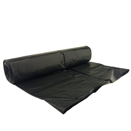 Waste bags thick 80 micro. durable roll 5pcs - black 240L