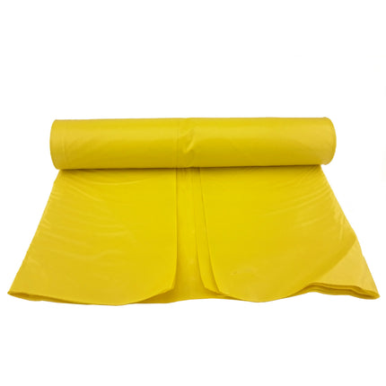 Waste bags thick 50 microts durable 25piece roll - yellow 120L