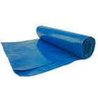 Waste bags thick 80 micros. durable roll 15s. - blue 120L