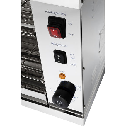 Dubultais tosteris tosters salamandra 3250W 
