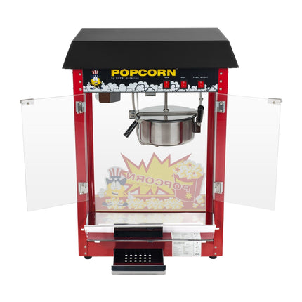 Black Base Bar Popcorn Machine