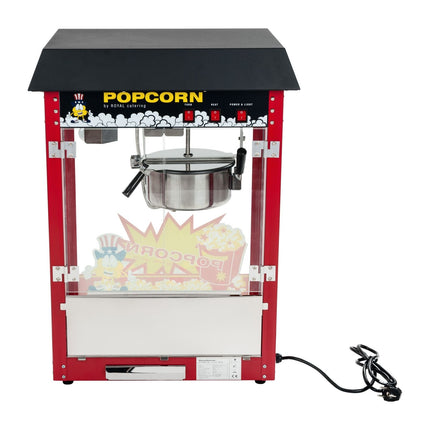 Black Base Bar Popcorn Machine