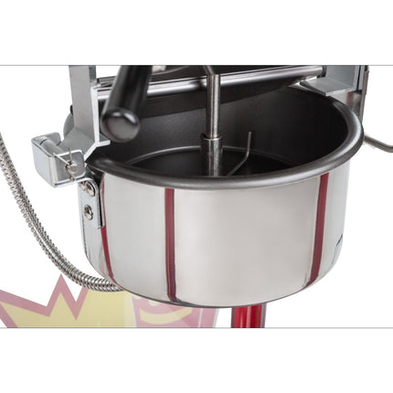 Black Base Bar Popcorn Machine