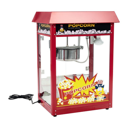 Mobile popcorn machine with wheelchair