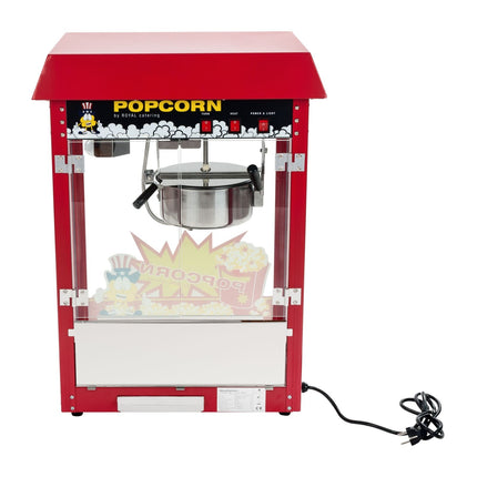Mobile popcorn machine with wheelchair