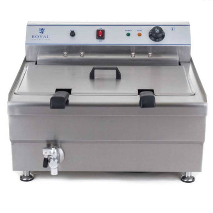 Donut or fish fryer with a shelf of 2 KOTS 24L