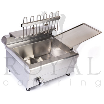 Donut or fish fryer with a shelf of 2 KOTS 24L