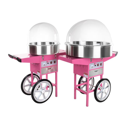 Mobile cotton cotton-type machine with wheels big
