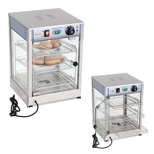 Royal Catering Heating display cabinet 850W, width 35.5cm