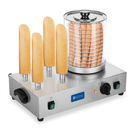 Water heater for hot dogs and buns Hot dog 2 x 300W