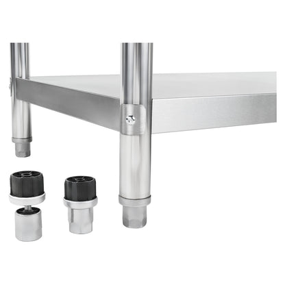 Royal Catering Stainless steel catering shelf 120x48.5x155cm – image 6