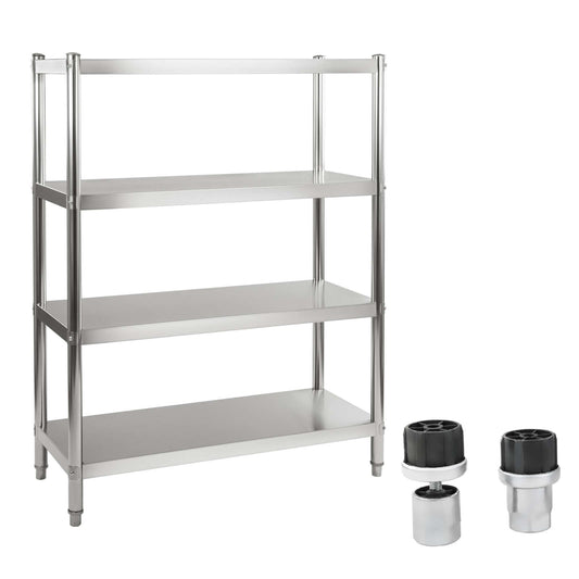Royal Catering The stainless steel gastronomy rack 120x48.5x155cm