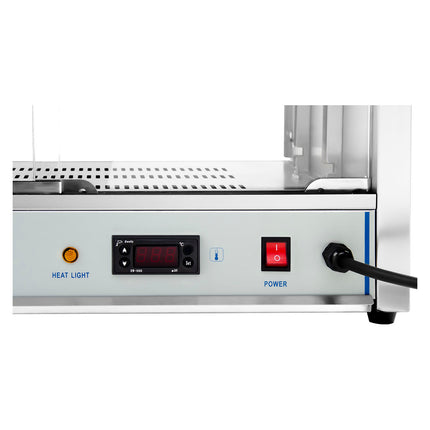 Silto ēdienu displeja vitrīna 1000W platums 64cm 