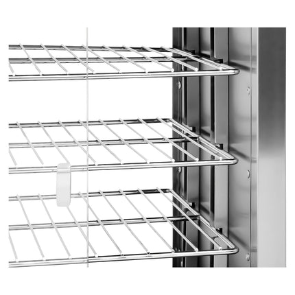 Silto ēdienu displeja vitrīna 1000W platums 64cm 