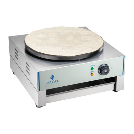 Pancake single plate round wed. 40cm