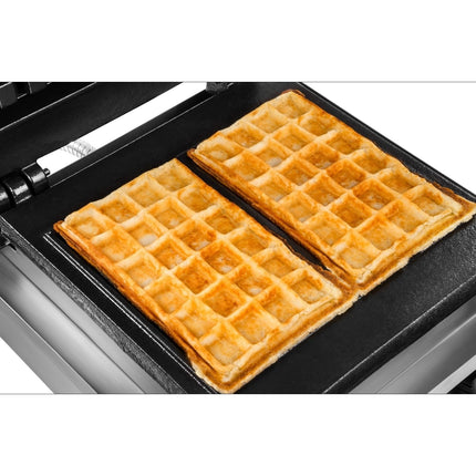 Waffles rectangular for 2 Belgian waffles