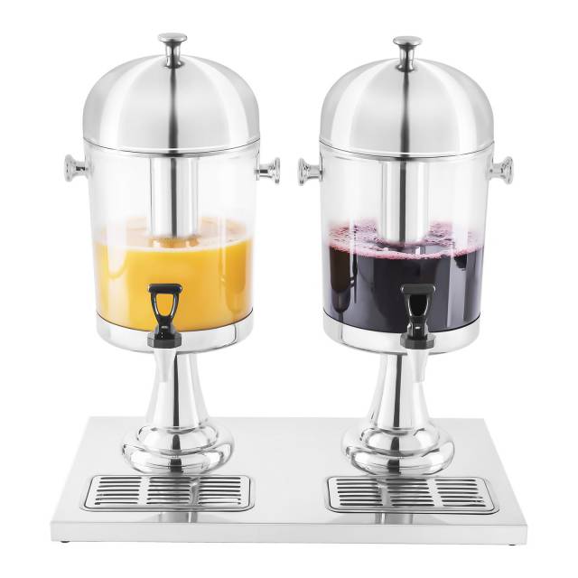 Dispenser dispenser for cooling drinks on ice 2 x 7L