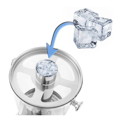Dispenser dispenser for cooling drinks on ice 2 x 7L