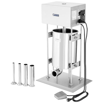 Filler filling rod for electric sausage with Royal Catering engine + 4 funnels 10L