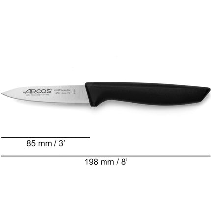 Arcos Kitchen knife for peeling vegetables, fruits, peeler NIZA, length 83/200 mm – image 2
