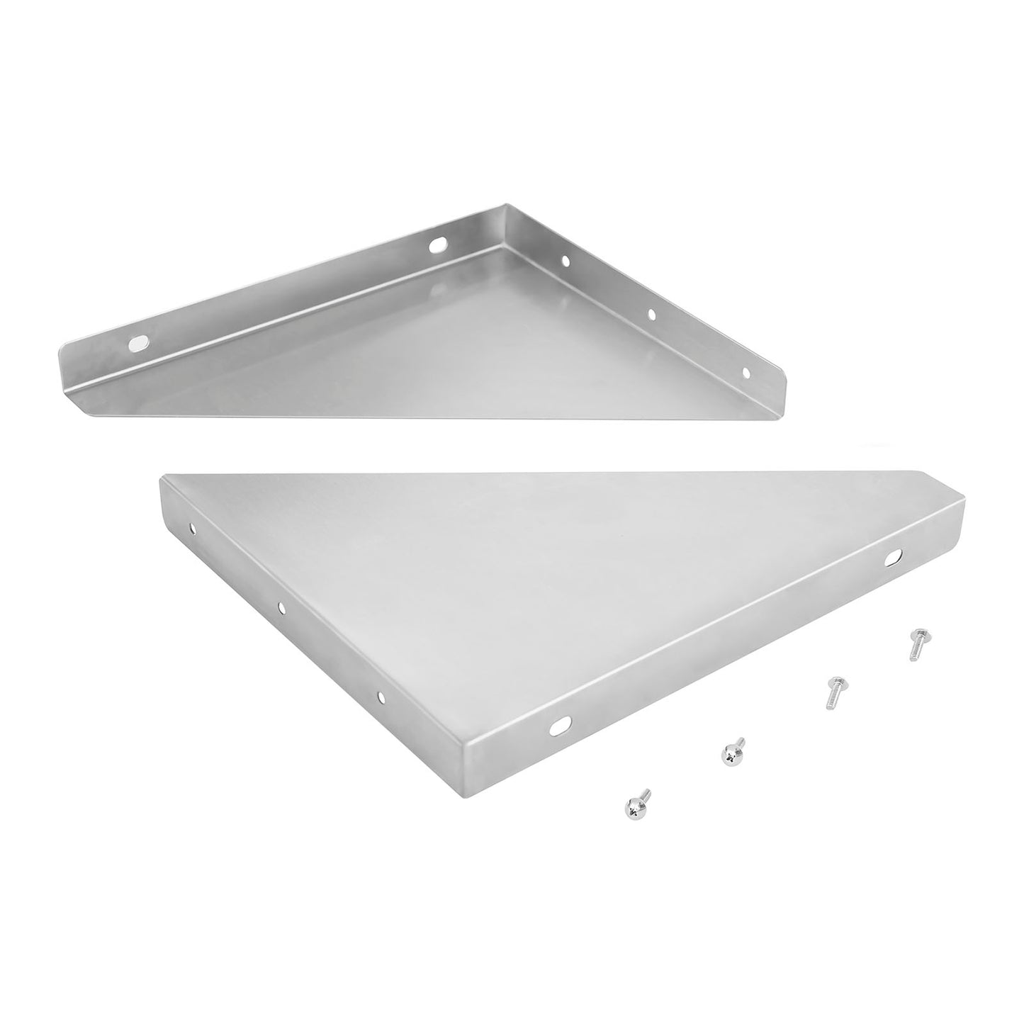 Royal Catering Single hanging wall shelf, stainless steel, 90 cm – image 7