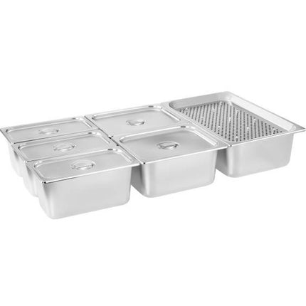 Dry bemar freestanding heater 6 x GN 150mm 55L Royal Catering