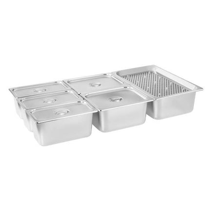 Bemar water stand heater with tap 6 x GN 150mm 55L Royal Catering