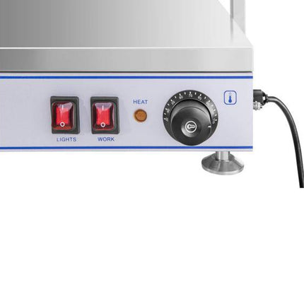 Electric plate of heating tray compact 3 halogen lamps 1550W 230V