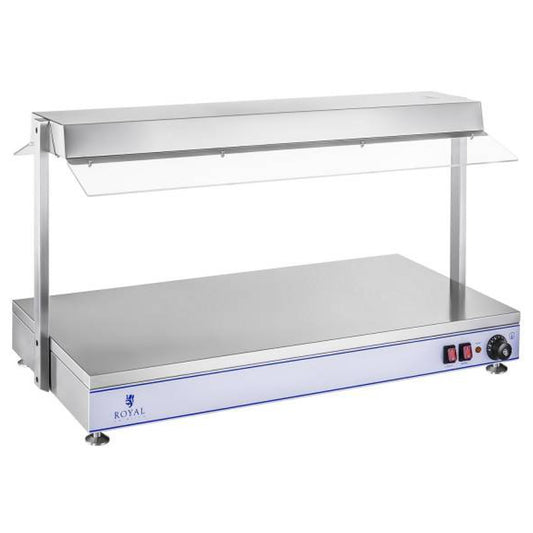 Royal Catering Electric plate heating tray compact 4 halogen lamps 2000W 230V