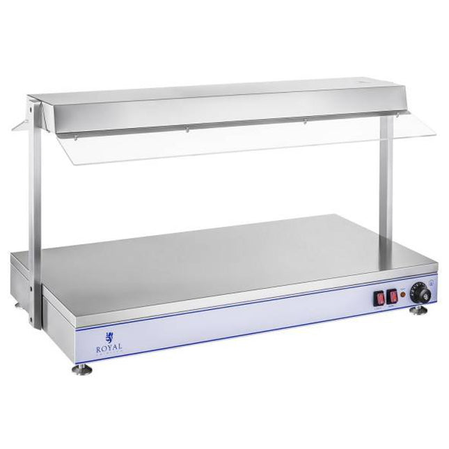 Royal Catering Electric plate heating tray compact 4 halogen lamps 2000W 230V