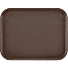 CAMBRO Polypropylene non-slip tray 355 x 457 mm - brown