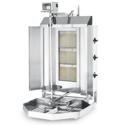 Kebaba gas gyroser Profi Line 7200W Hendi 143087