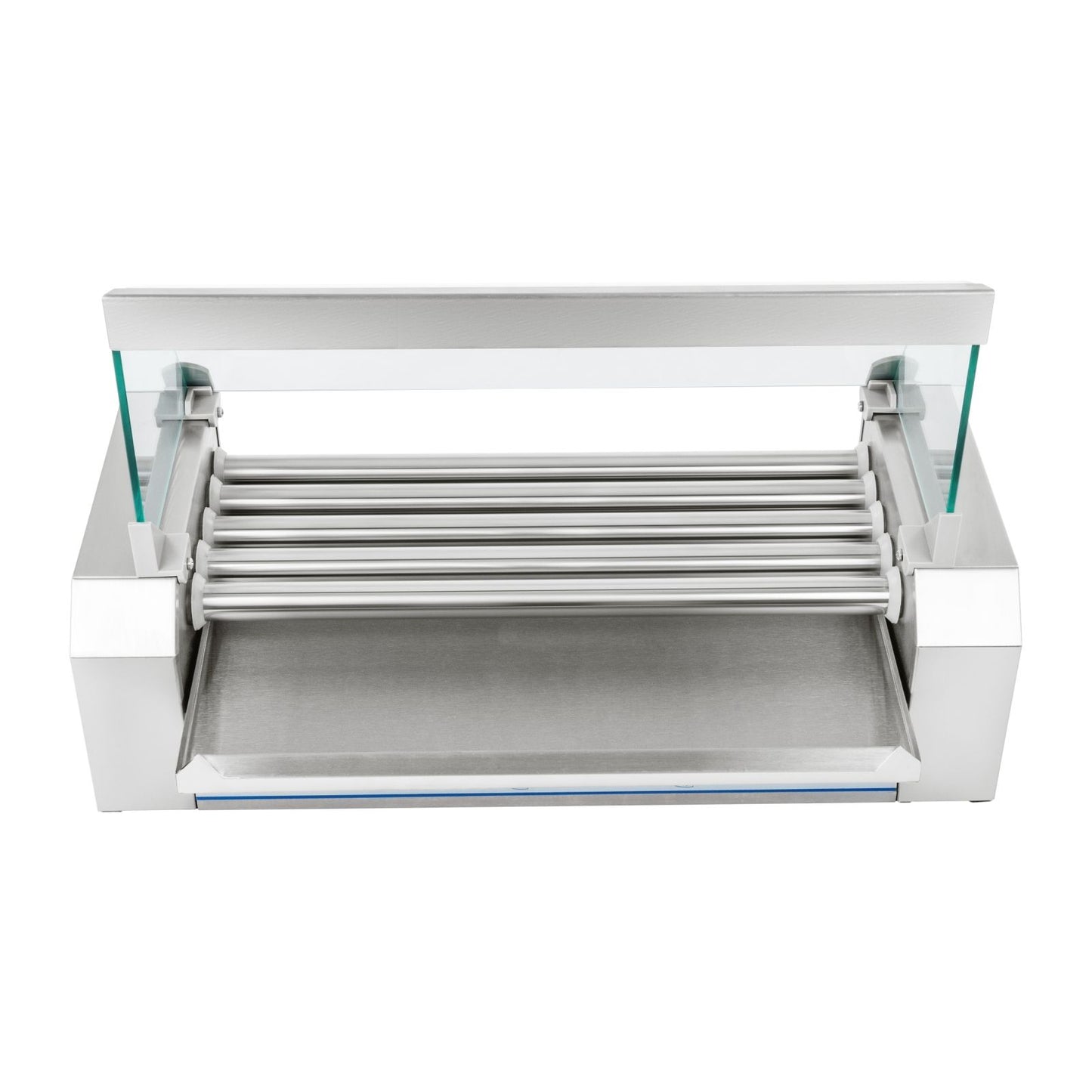 Royal Catering Roller grill with cover, roller grill, sausage warmer, 5 rolls – image 3