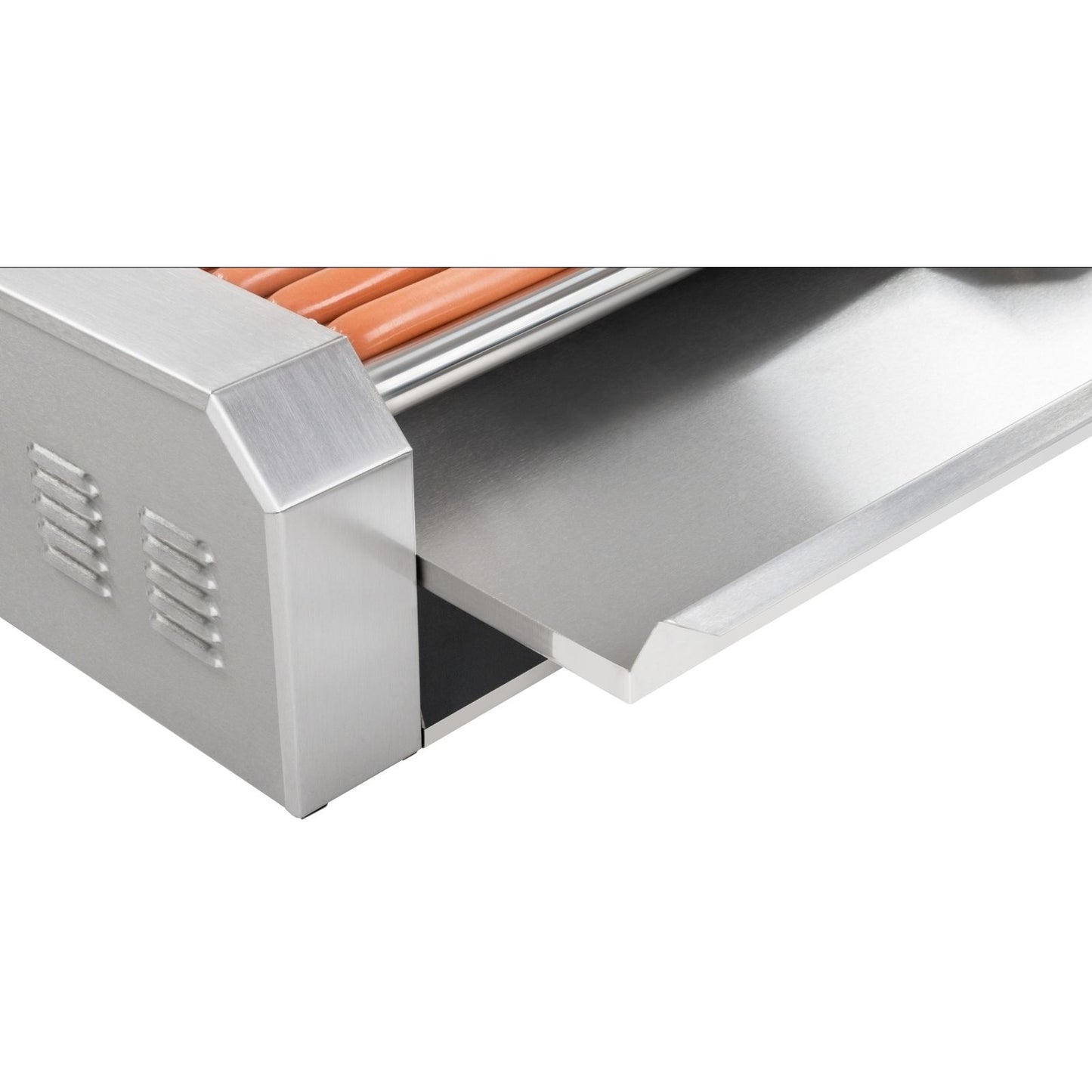 Royal Catering Roller grill with cover, roller grill, sausage warmer, 5 rolls – image 7