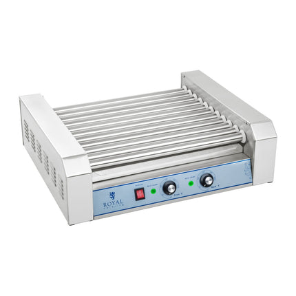 Roller barbecue with roller lid grill heater for pigs 11 rolls