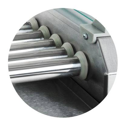 Royal Catering Roller grill with cover, roller grill, sausage warmer, 11 rolls – image 7