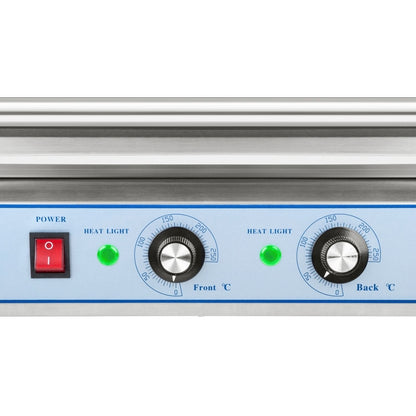 Royal Catering Roller grill with cover, roller grill, sausage warmer, 11 rolls – image 9