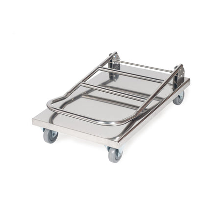 Royal Catering Folding steel platform trolley HoReCa platform 70x52cm – image 2